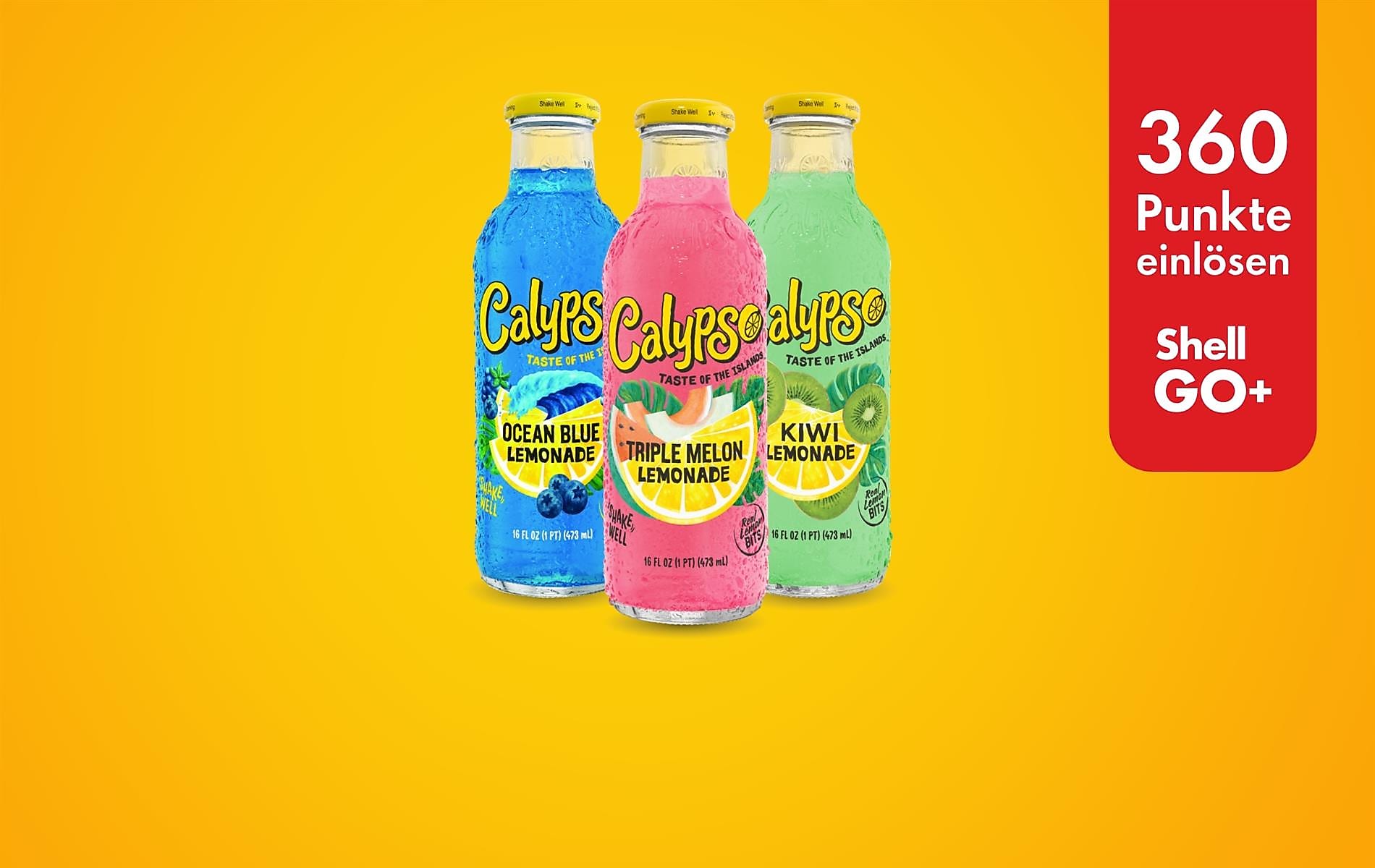 Shell Go+ PunkteDeal: Calypso Lemonade um 360 Pkt.