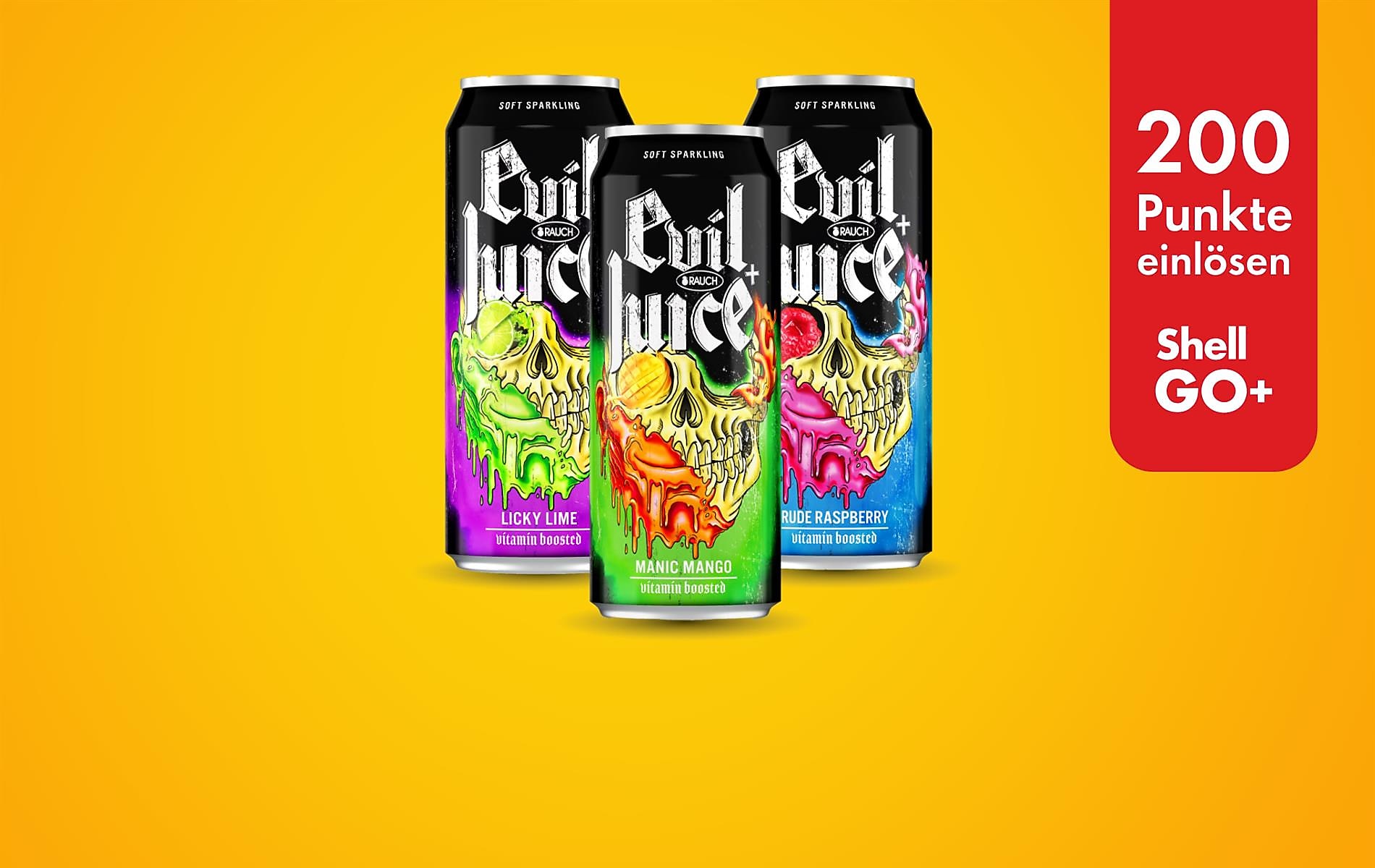 Shell Go+ PunkteDeal: Rauch Evil Juice um 200 Pkt.