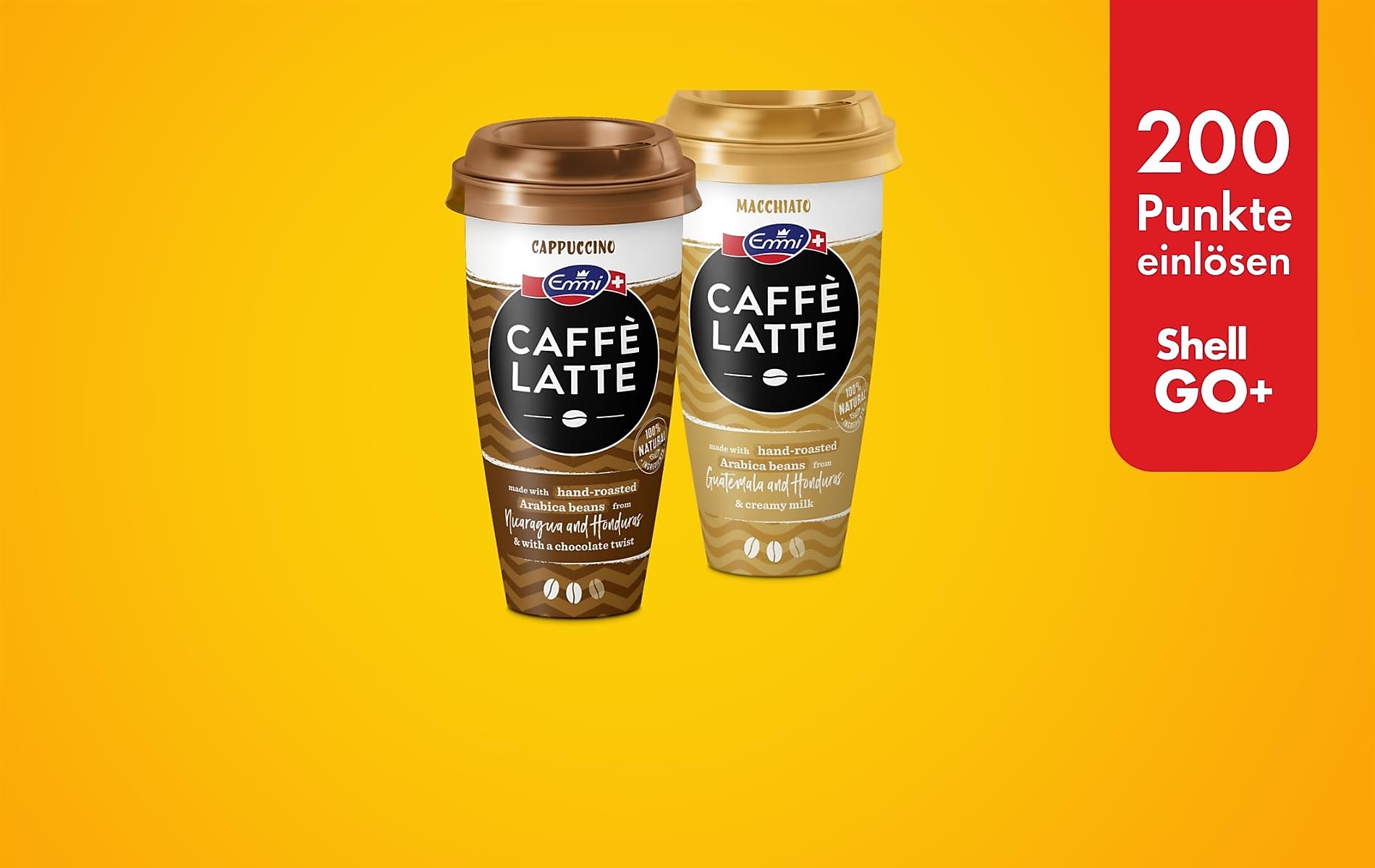 Shell Go+ PunkteDeal: Emmi Caffè Latte um 200 Pkte
